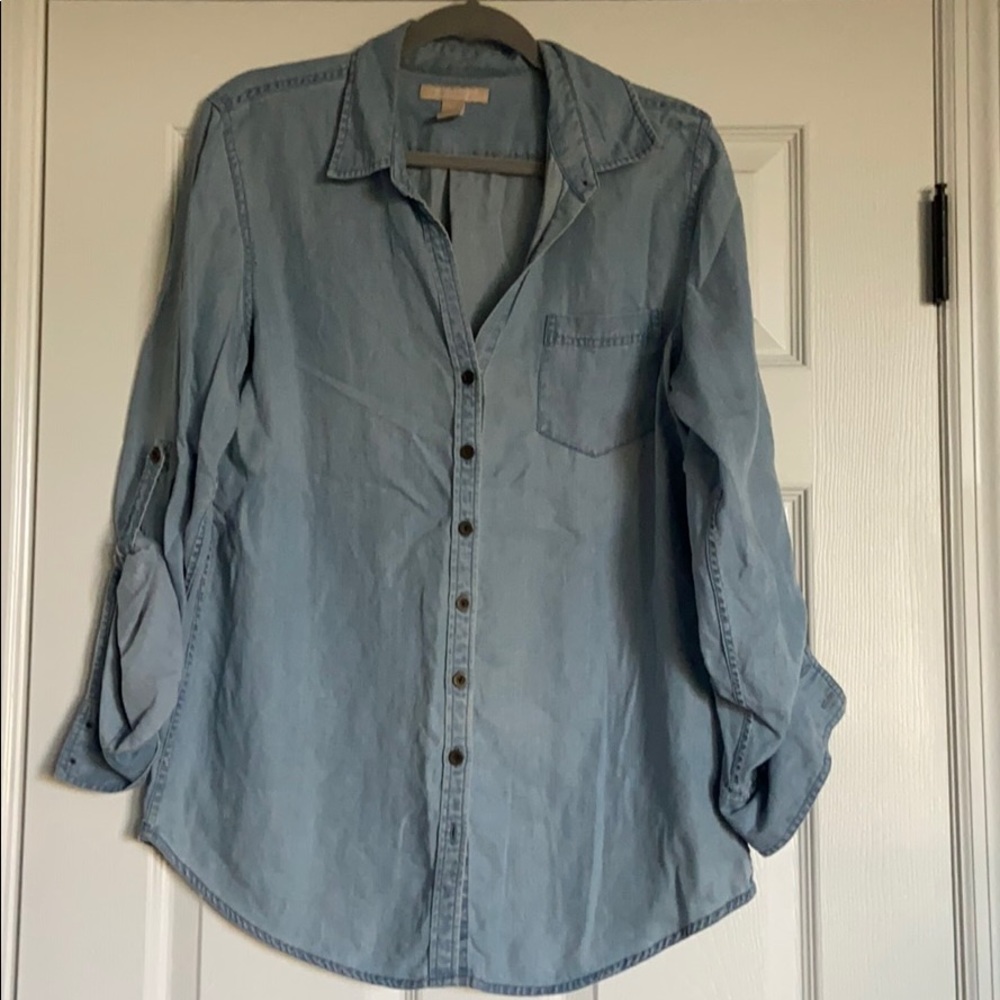 Women’s jean shirt (men’s style)